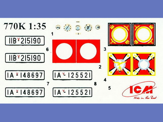 ICM 35533 decals